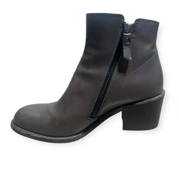 AGL Attilio Giusti Leombruni Women Ella Booties gray size 39 Italian size 9 US - Picture 7 of 14